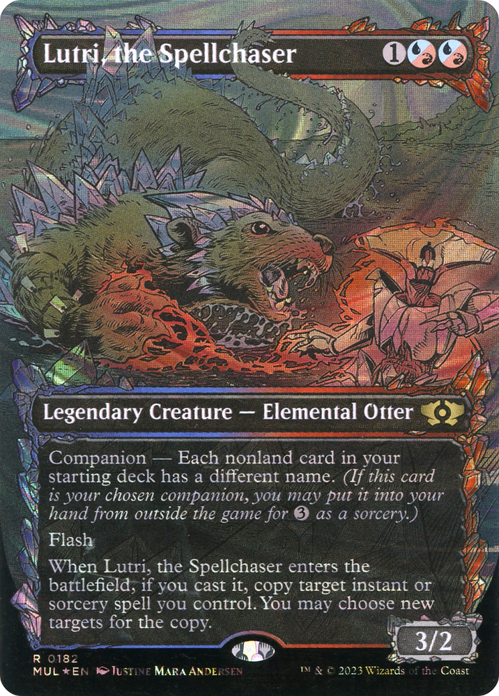 Lutri, the Spellchaser (Halo Foil) [Multiverse Legends] 