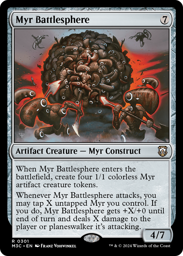 Myr Battlesphere [Modern Horizons 3 Commander] 