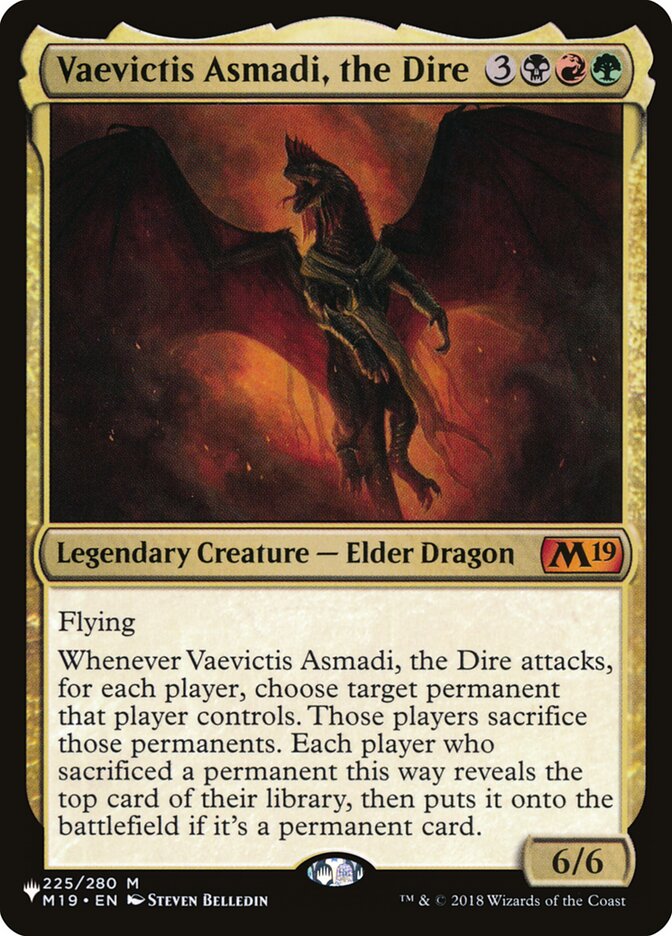 Vaevictis Asmadi, the Dire [The List] 