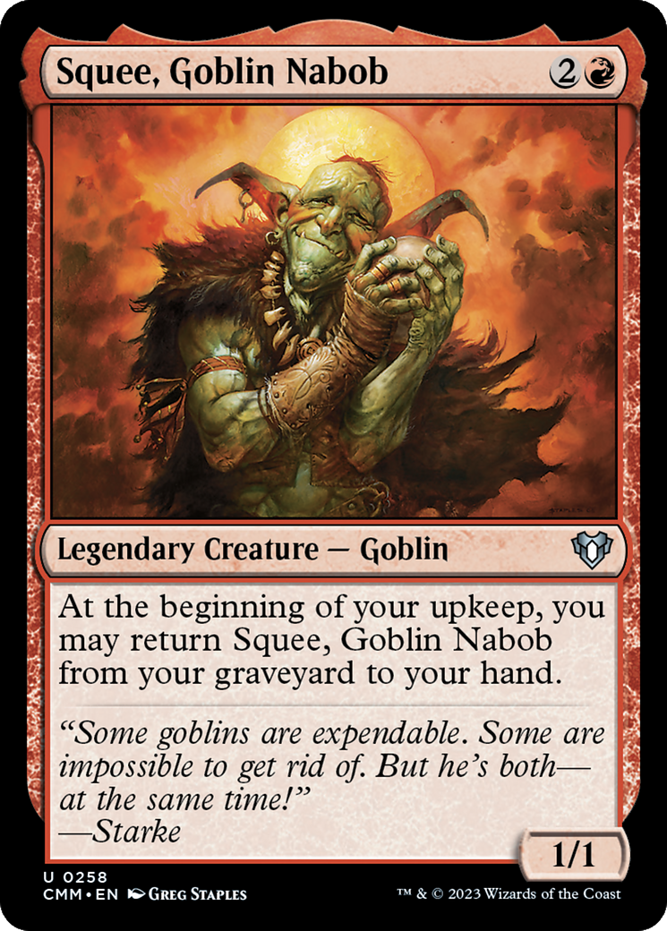 Squee, Goblin Nabob [Commander Masters] 