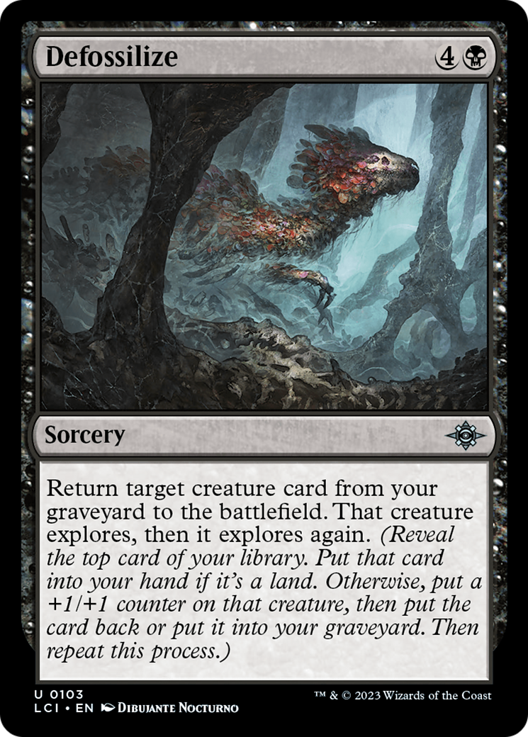 Defossilize [The Lost Caverns of Ixalan] 