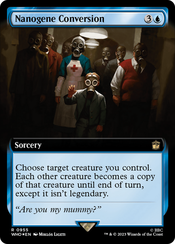 Nanogene Conversion (Extended Art) (Surge Foil) [Doctor Who] 