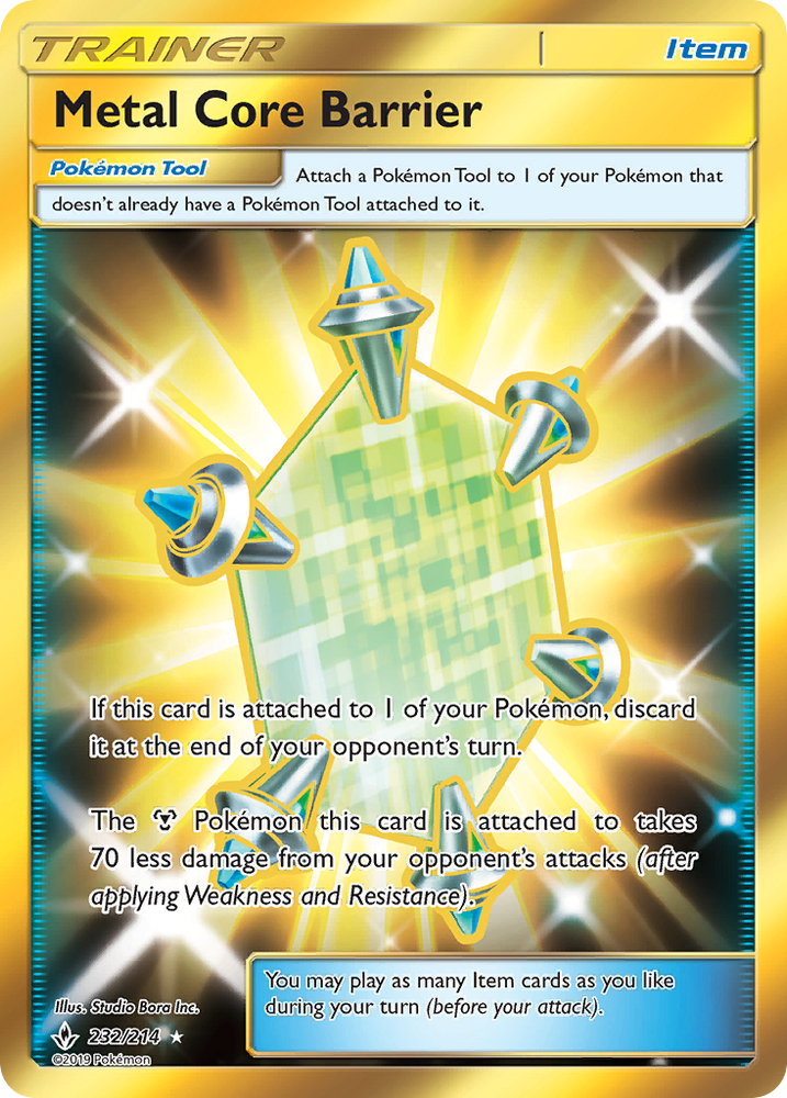 Metal Core Barrier (232/214) [Sun &amp; Moon: Unbroken Bonds] 