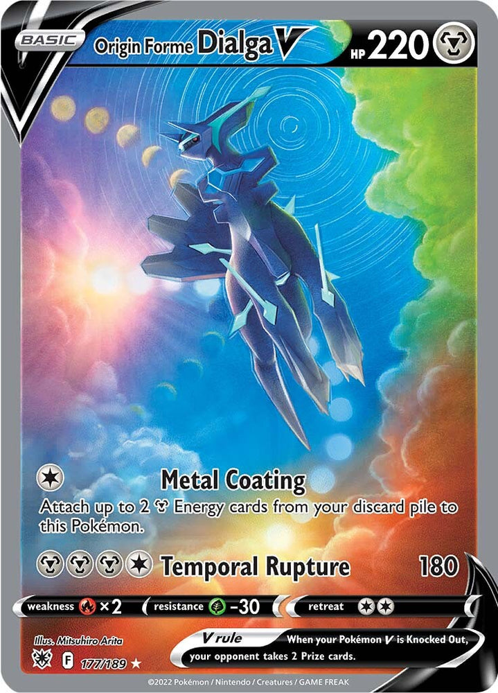 Origin Forme Dialga V (177/189) [Sword &amp; Shield: Astral Radiance] 