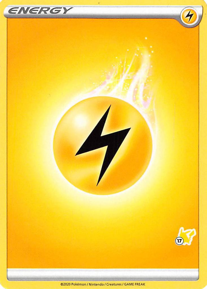 Lightning Energy (Pikachu Stamp #17) [Battle Academy 2022] 