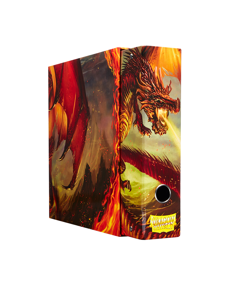 Dragon Shield: Slipcase Binder - Char (Red)