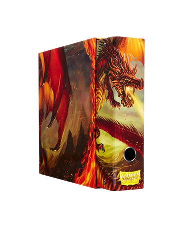 Dragon Shield: Slipcase Binder - Char (Red)