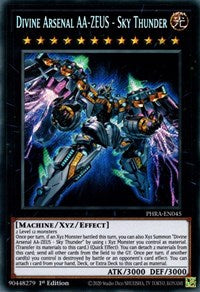 Divine Arsenal AA-ZEUS - Sky Thunder [PHRA-EN045] Secret Rare 