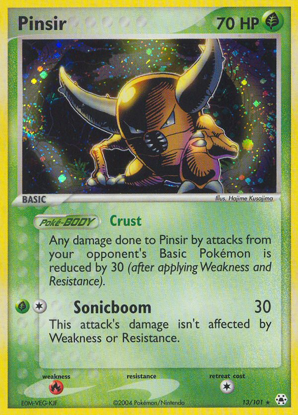 Pinsir (13/101) [EX: Hidden Legends] 