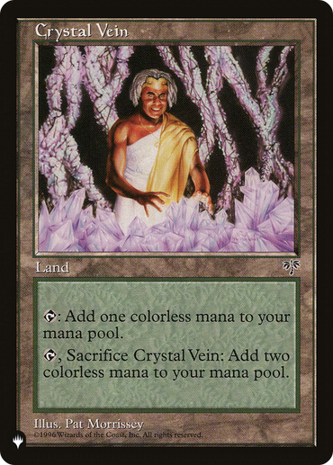 Crystal Vein [The List Reprints] 