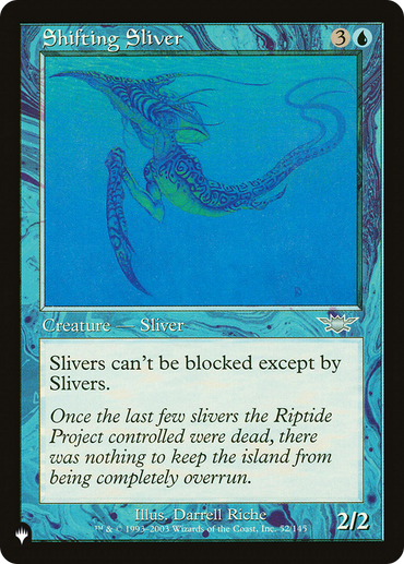 Shifting Sliver [The List Reprints] 