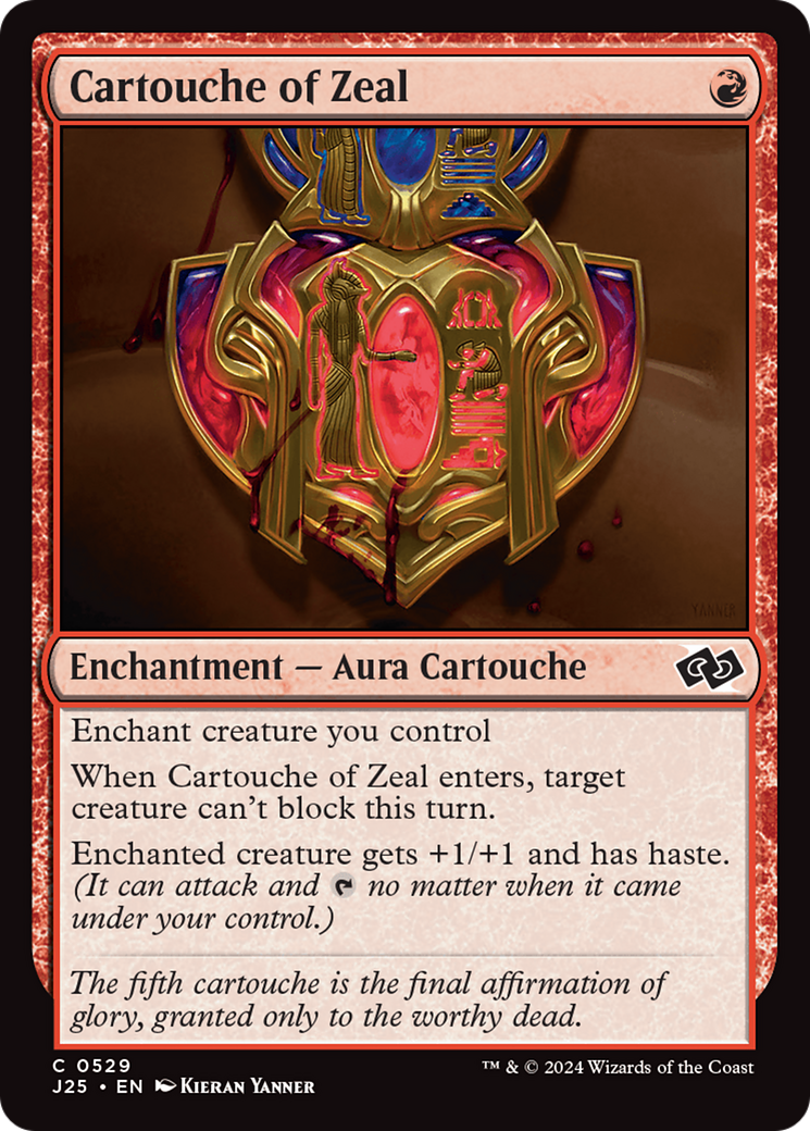 Cartouche of Zeal [Foundations Jumpstart] 