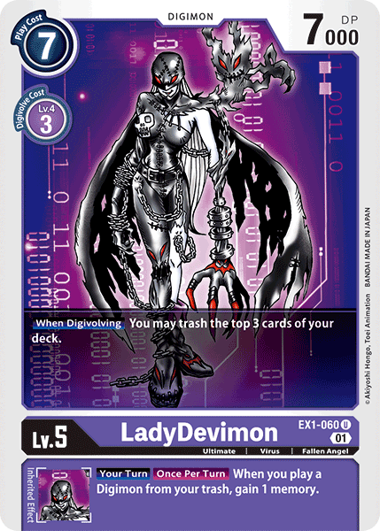 LadyDevimon [EX1-060] [Classic Collection] 