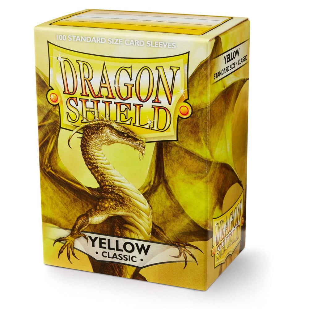 Dragon Shield: Standard 100ct Sleeves - Yellow (Classic) 