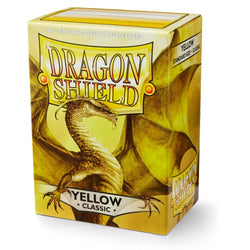 Dragon Shield: Standard 100ct Sleeves - Yellow (Classic) 