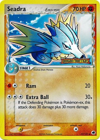 Seadra (37/101) (Delta Species) (Stamped) [EX: Dragon Frontiers] 