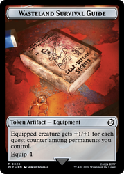Treasure (018) // Wasteland Double-Sided Token [Fallout Tokens] 