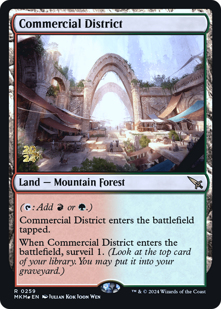 Commercial District [Murders at Karlov Manor Prerelease Promos] 