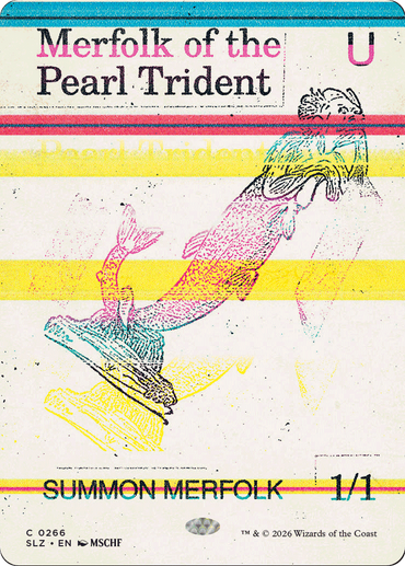 Merfolk of the Pearl Trident (0266) [Secret Lair x MSCHF: The Zeta Set]