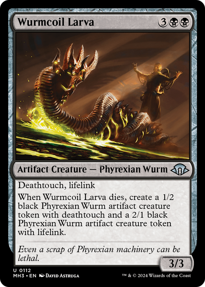 Wurmcoil Larva [Modern Horizons 3] 