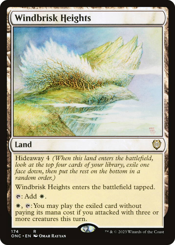 Windbrisk Heights [Phyrexia: All Will Be One Commander] 