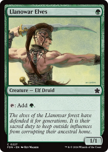 Llanowar Elves [Foundations] 