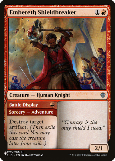 Embereth Shieldbreaker [The List Reprints] 