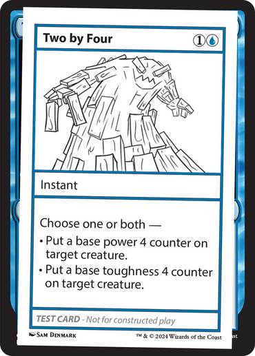 Two by Four [Mystery Booster 2 Playtest Cards] 