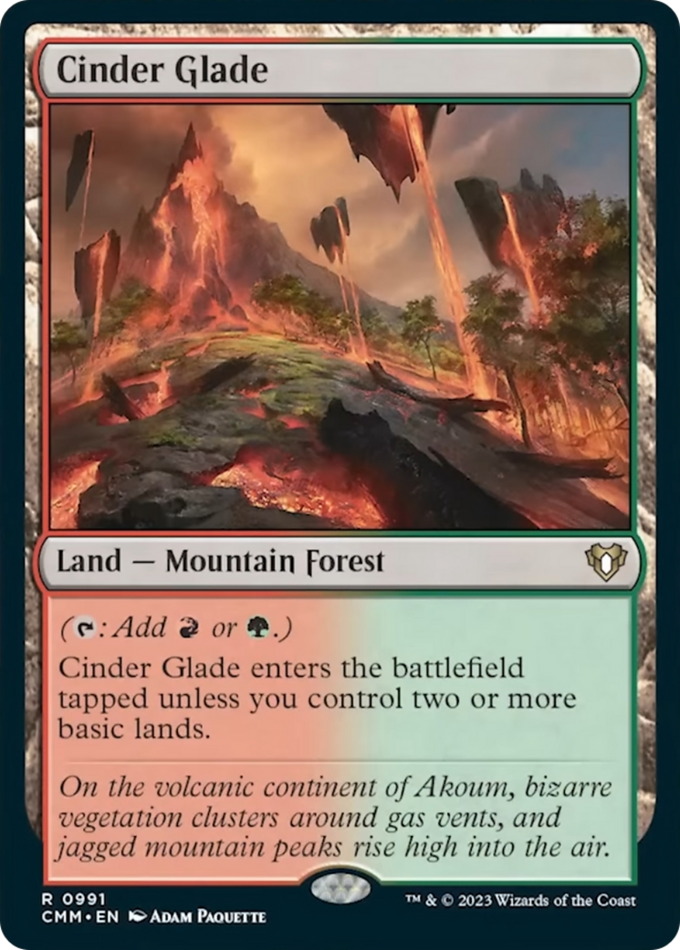 Cinder Glade [Commander Masters] 