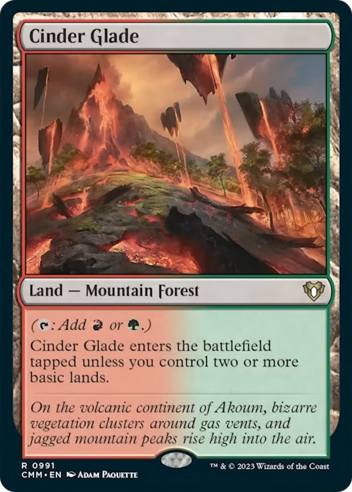 Cinder Glade [Commander Masters] 