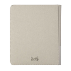 Dragon Shield: Card Codex Zipster Binder - Ashen White (Regular) 