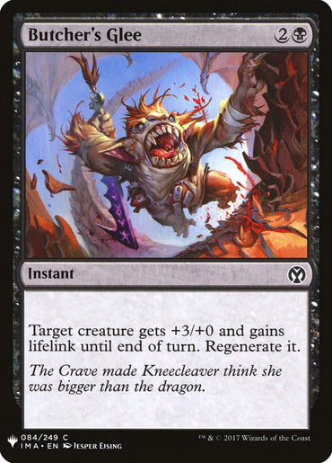 Butcher's Glee [Mystery Booster] 