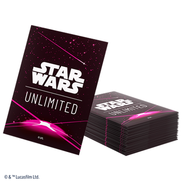 Star Wars: Unlimited Art Sleeves - Card Back Magenta