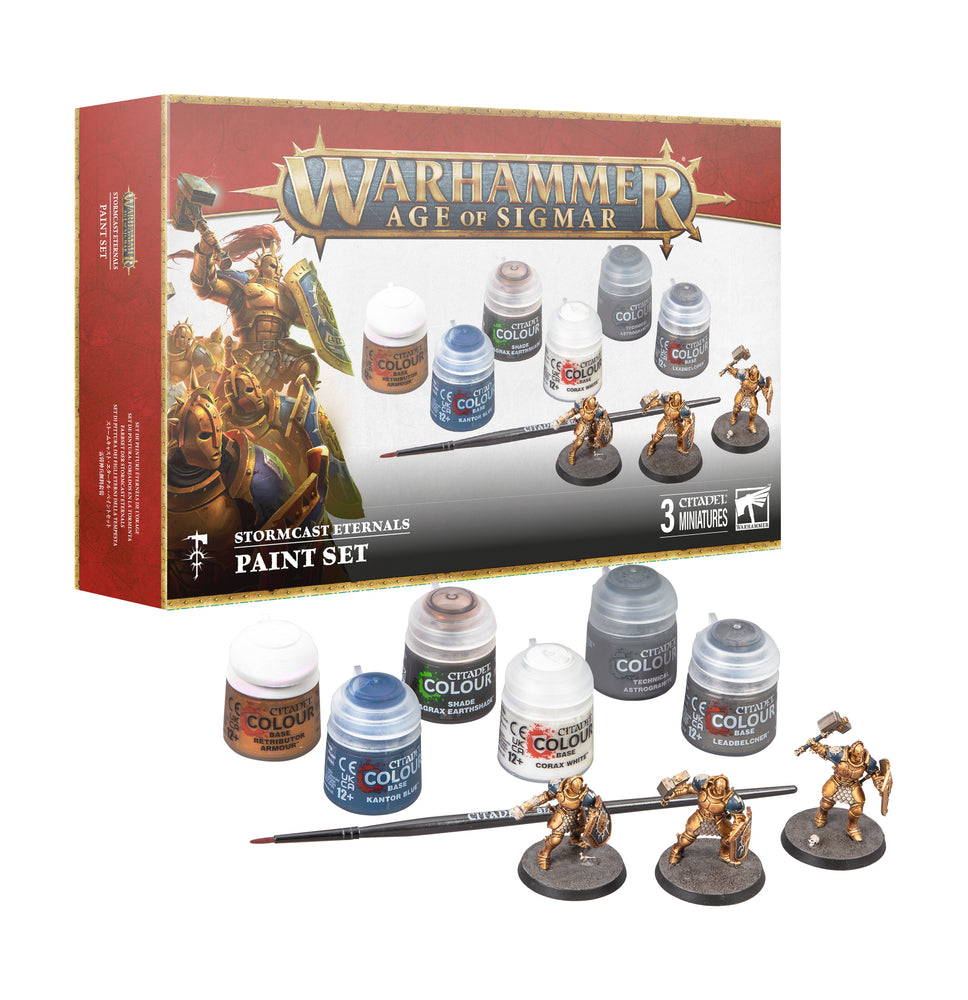 Warhammer Age of Sigmar: Paints + Tools