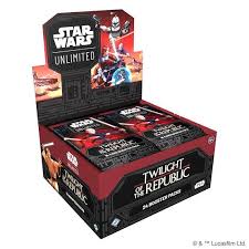 Star Wars Unlimited: Twilight of the Republic Booster Box - INGLÉS