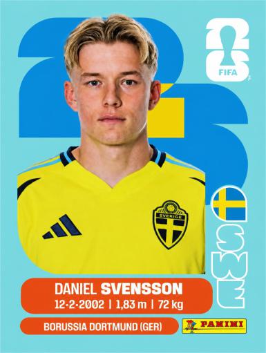 #SWE014 | Panini | Fifa World Cup Stickers | 2026 | Daniel SVENSSON | Suecia