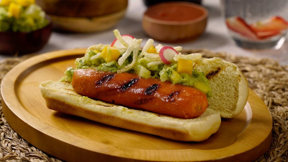 Hotdog Vegano, tamaño regular