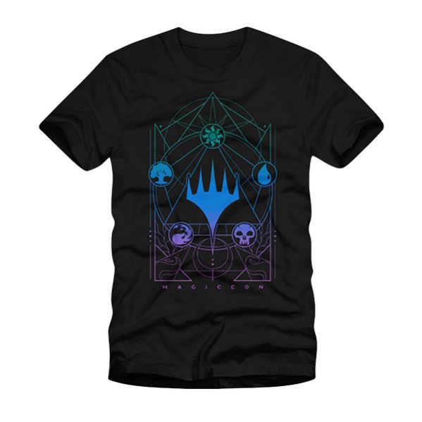Playera MagicCon Amsterdam 2026 Geometric Rune