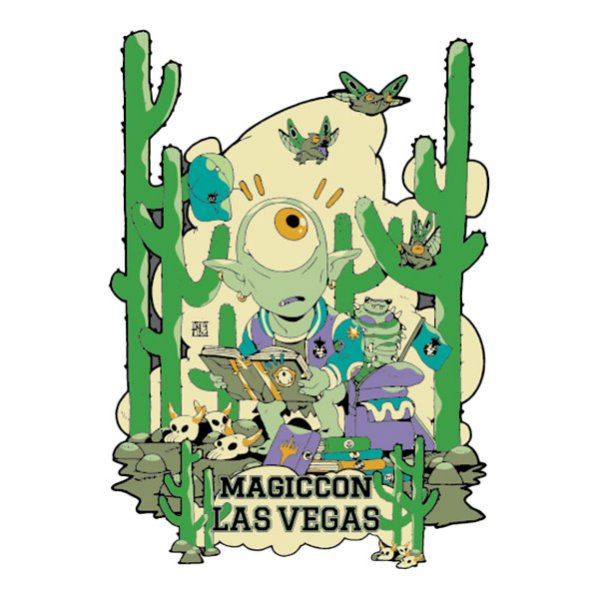 MagicCon: Las Vegas 2026 Feature Art Pin