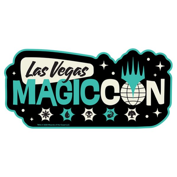 MagicCon: Las Vegas 2026 Logo Magnet