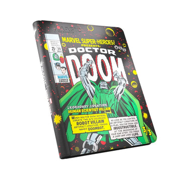 Gamegenic | Magic: The Gathering | Marvel Super Heroes Zip-Up Album 18-Pocket - Doctor Doom/Spider-Man