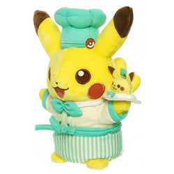 Plush Pastry Chef Pikachu Sweets by Pokémon Cafe