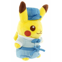 Plush Pikachu Blue Pokemon Cafe Limited Edition