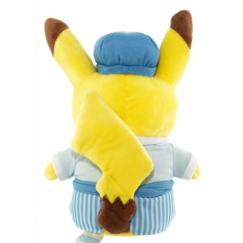 Plush Pikachu Blue Pokemon Cafe Limited Edition