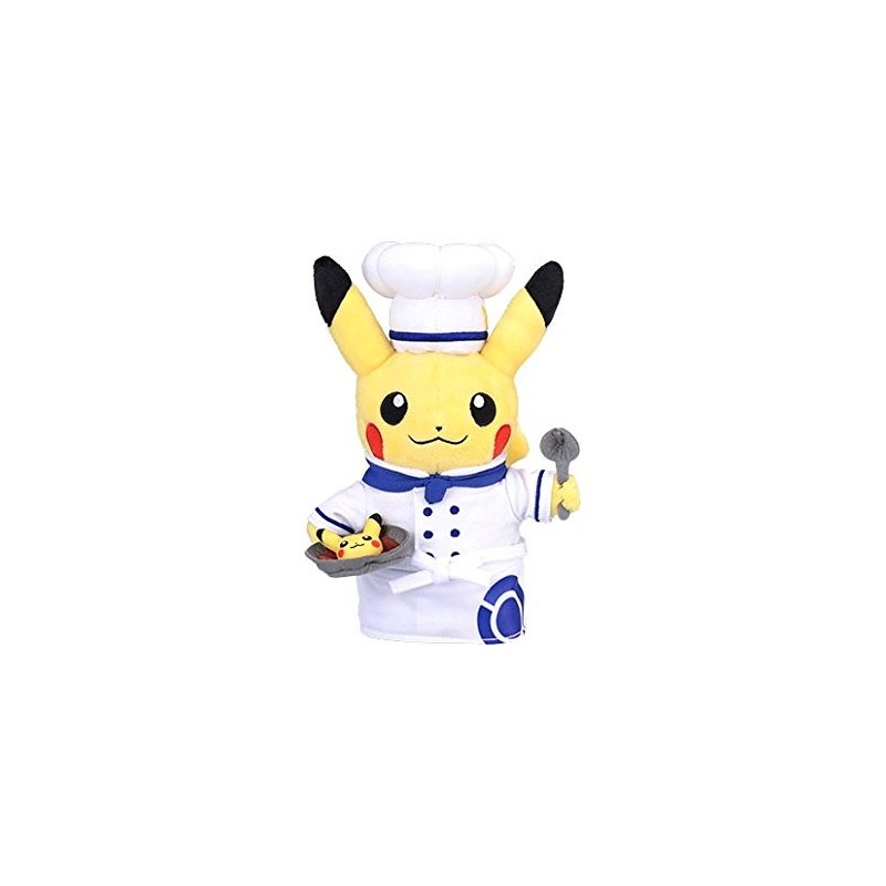 Plush Pikachu Chef Pokémon Café