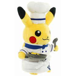 Plush Pikachu Chef Pokémon Café
