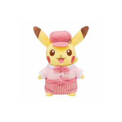 Plush Pikachu Pink Pokemon Cafe Limited Edition