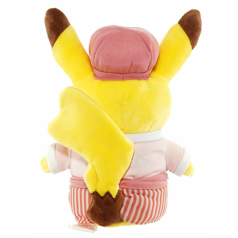 Plush Pikachu Pink Pokemon Cafe Limited Edition