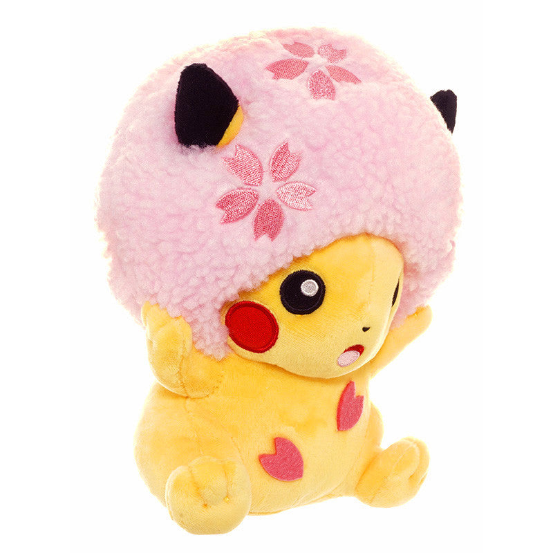 Plush Pikachu Sakura Afro Limited Edition