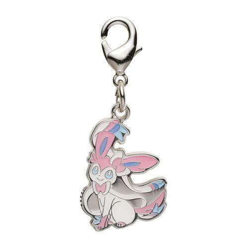 Pokemon Center Original Nationwide Pokedex Metal Charm - Sylveon
